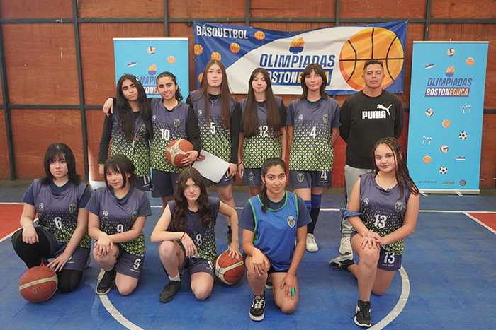 Destacada participación de nuestras estudiantes en el Básquetbol Intermedia Damas de las Olimpiadas BostonEduca 2025