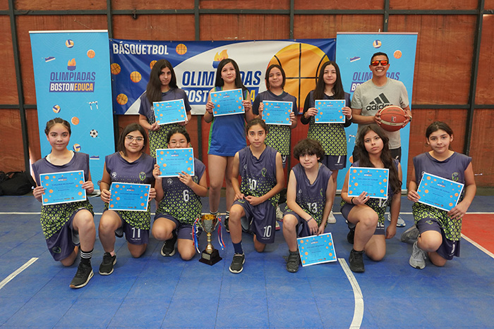 Básquetbol Mini Damas – Olimpiadas BostonEduca 2025