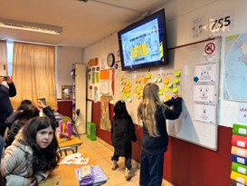 Actividades en salas de clases para reflexionar sobre la violencia escolar