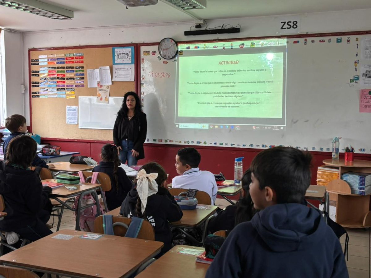 Colegio promueve el diálogo y la gestión emocional frente a la violencia escolar