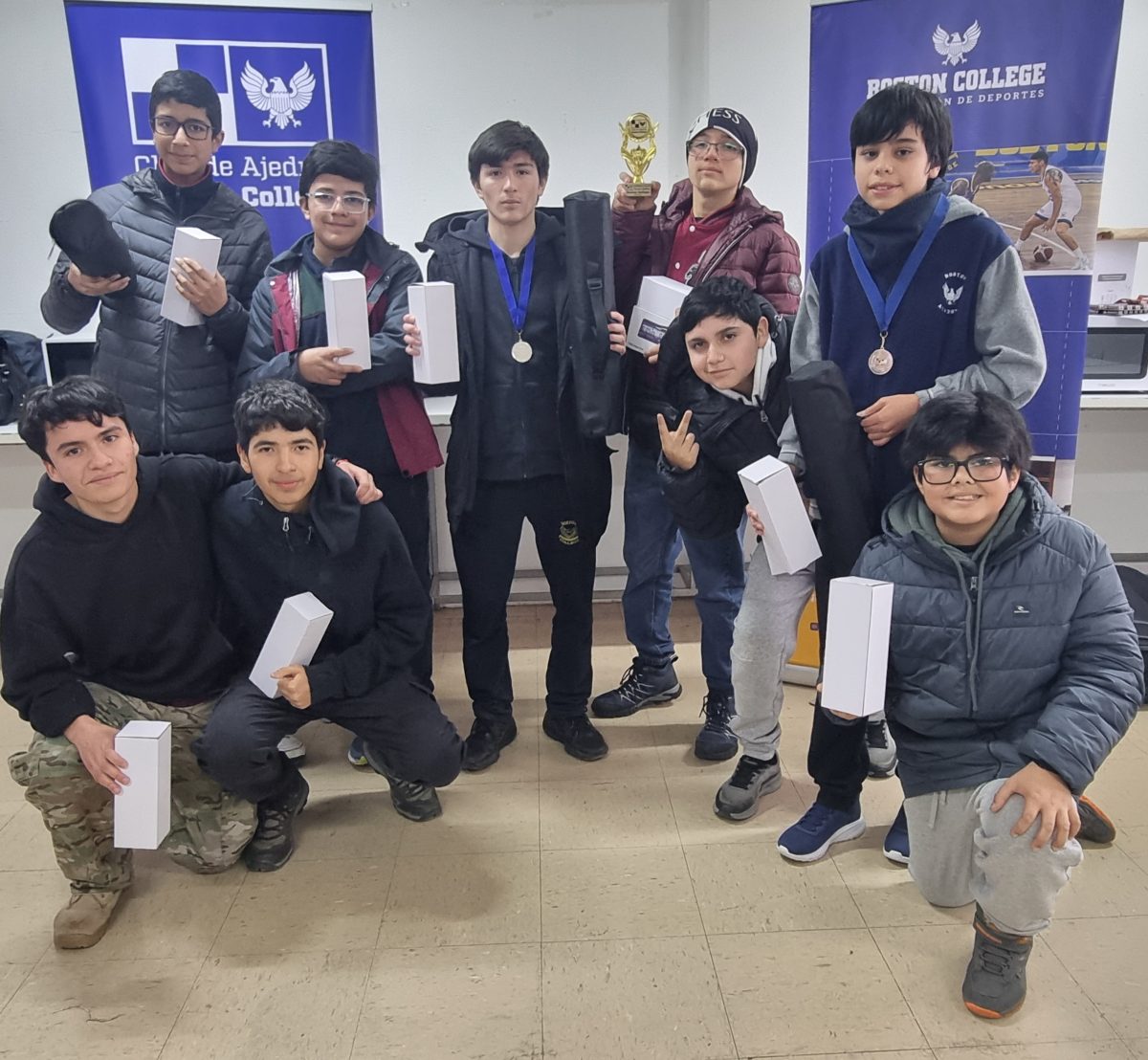 Manuel Novoa finalizó entre los cinco mejores del XIII Torneo de Ajedrez Boston College