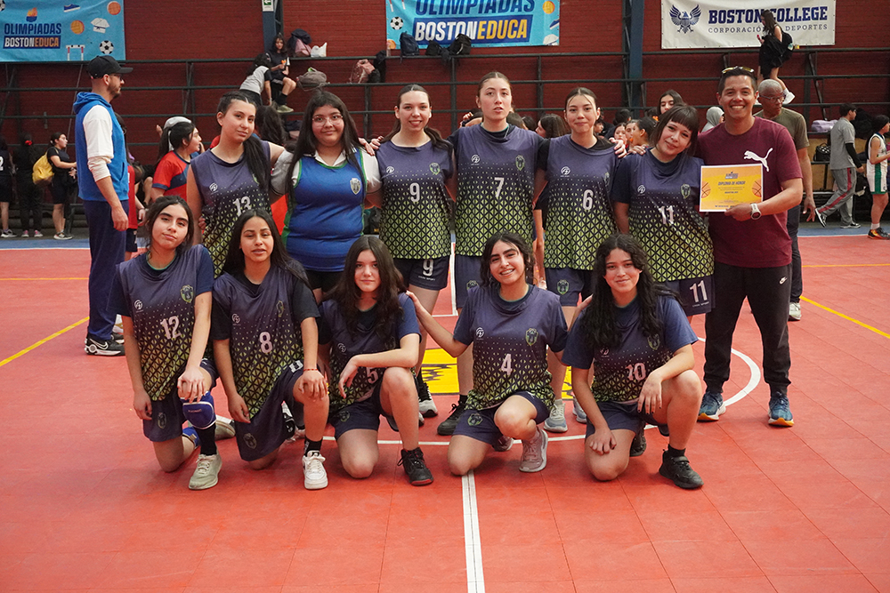 Nuestras estudiantes fueron parte de una nueva jornada de Básquetbol Intermedia Damas en las Olimpiadas BostonEduca