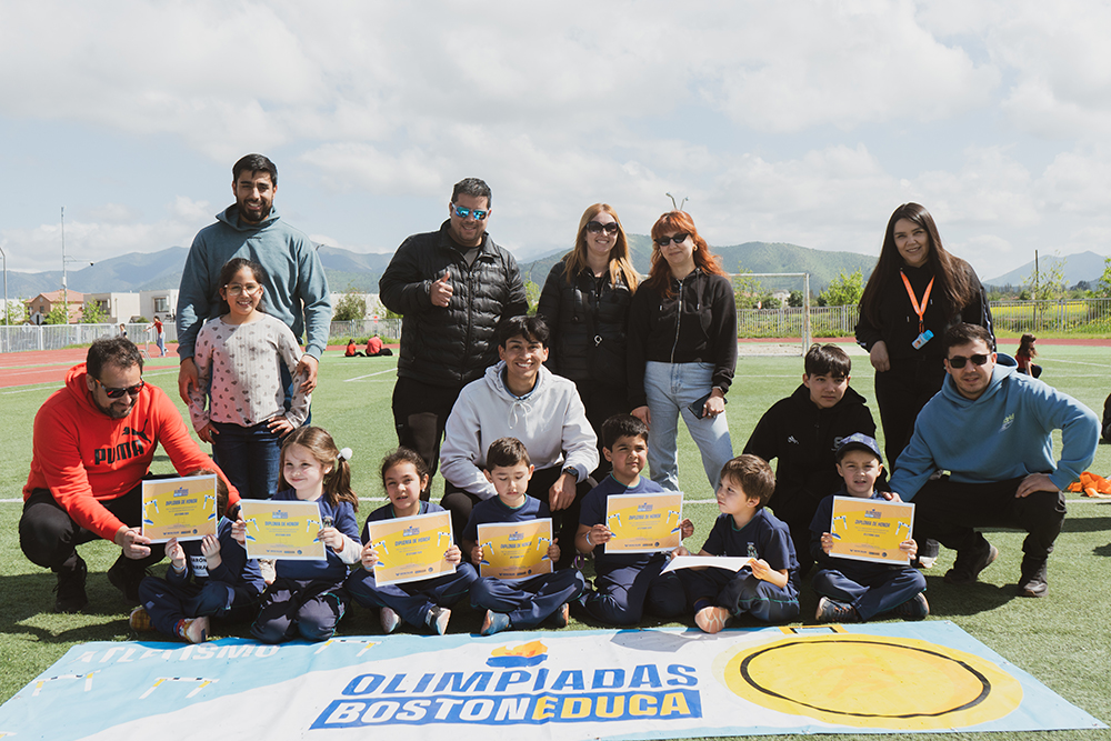Nuestros/as estudiantes de Pre Escolar vivieron una gran jornada de Atletismo en las Olimpiadas BostonEduca
